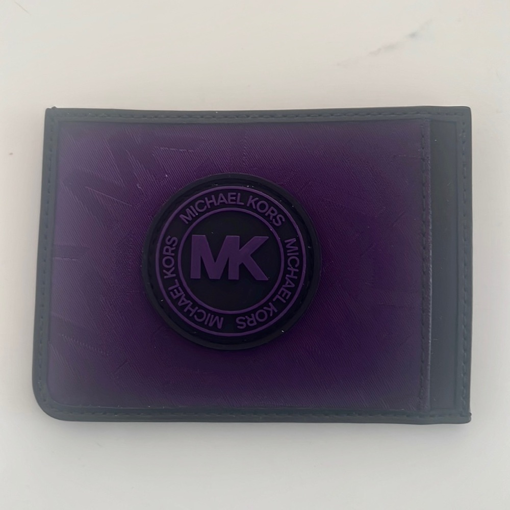 MICHAEL KORS nylon card case
